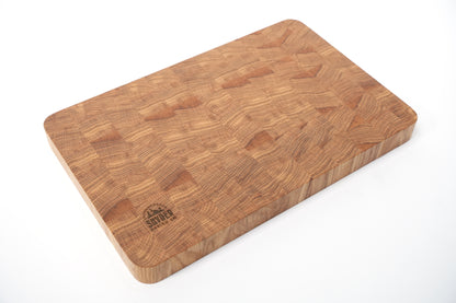 White Oak End Grain Cutting Board