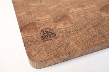 White Oak End Grain Cutting Board